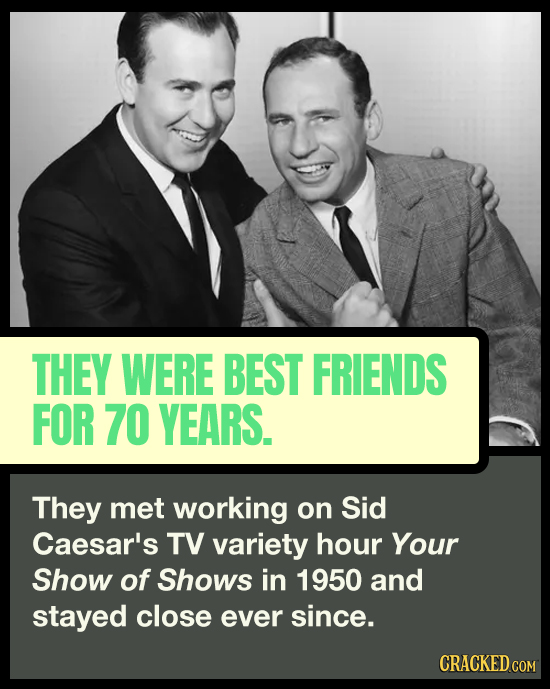 Carl Reiner And Mel Brooks� Heartbreaking Yet Wonderful Carl Reiner And Mel Brooks� Heartbreaking Yet Wonderful