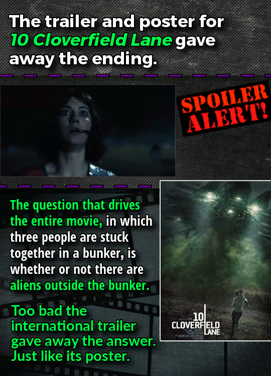 10 Times Studios Spoiled Their Own Movies