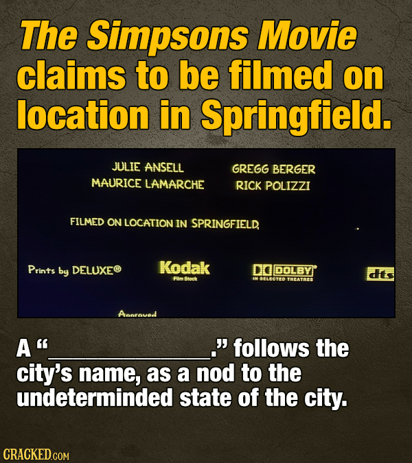 20 Movie And Show Hidden Jokes (In The Credits)