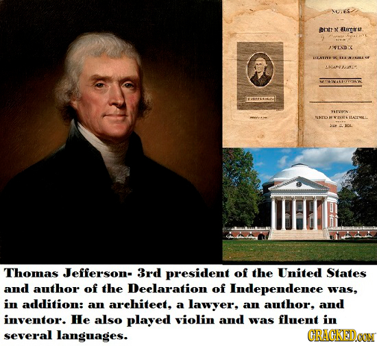 NULES ht? of irgn'u. APFENDIX 2ELTI F a-nDITO TTEESDUR TEVTON NNTD Lus Thomas Jefferson- 3rd president of the United States and author of the Deelarat