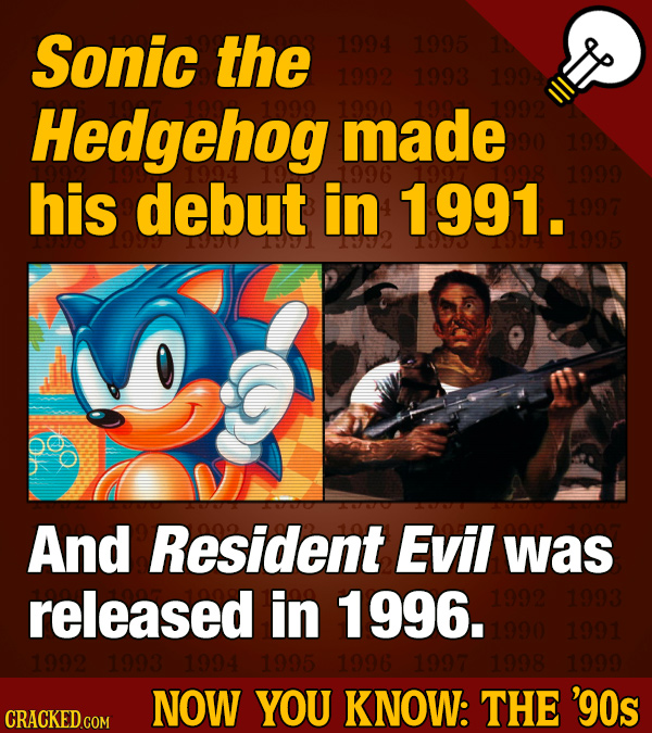 21 Amazing, Now-You-Know Things That Happened In The 1990s