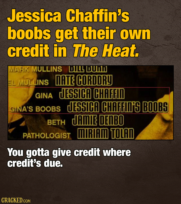 20 Movie And Show Hidden Jokes (In The Credits)