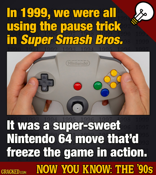 21 Amazing, Now-You-Know Things That Happened In The 1990s