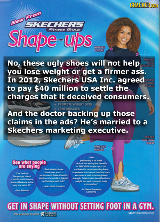 Fram New SKECHERS Shape FItess ups Gnoup OX S No, these ugly shoes will not help SSOP you lose weight or get a firmer ass. In 2012, Skechers USA Inc.