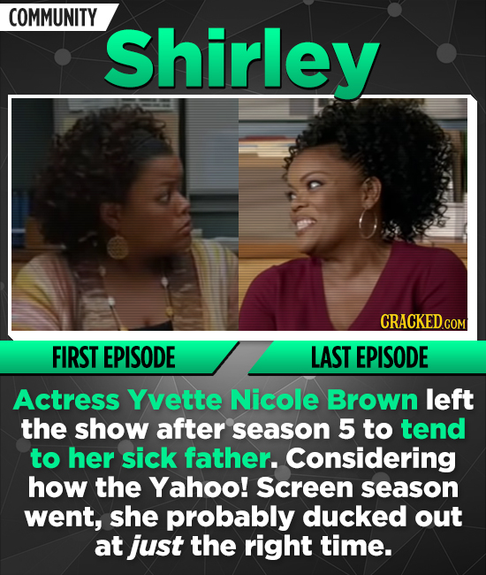 14 Brutal Reasons Characters Were Written Out Of Shows