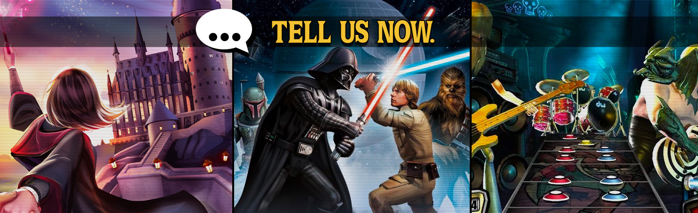 TELL US NOW.