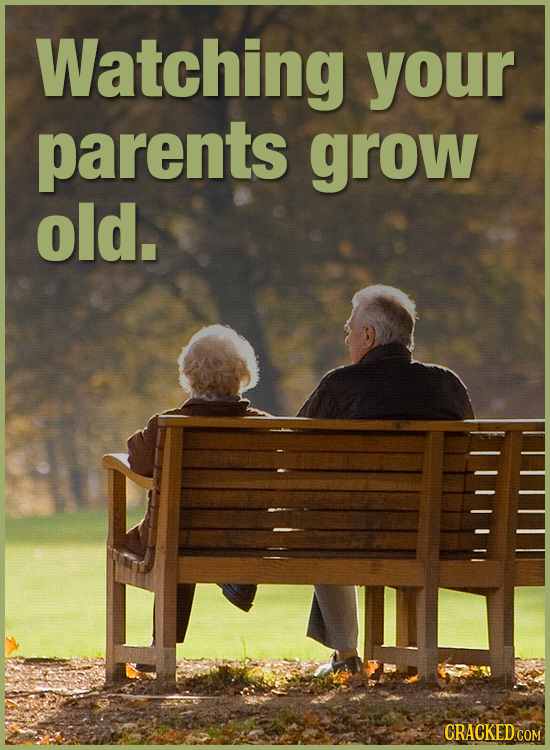 Watching your parents grow old. CRACKEDCON