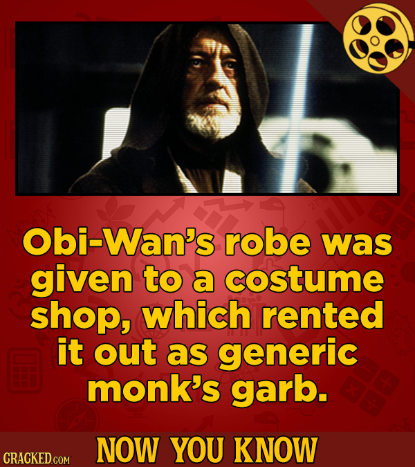 25 Now-You-Know Facts About Movie Props And Costumes