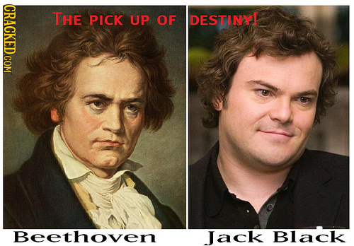 THE PICK UP OF DESTINYI Beethoven Jack Black