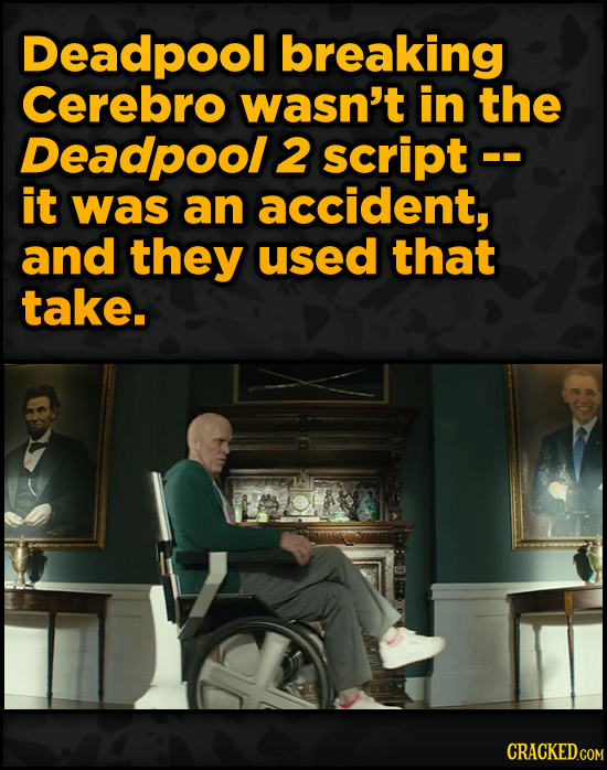 Movie Scenes That Were Supposed To Be Way Different - Deadpool breaking Cerebro wasn't in the Deadpool