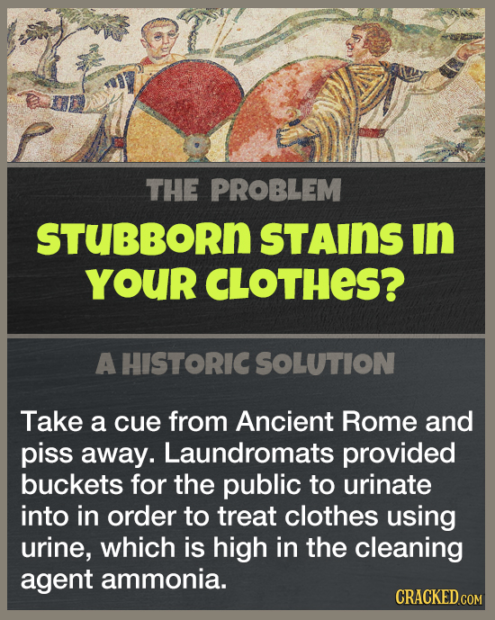 17 Weird, Historic Solutions To Relatable Problems