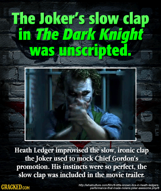 28 Great Movie Moments That Were Pure Improvisation