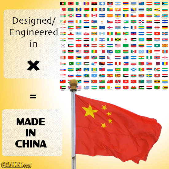 Designed/ Engineered in W Co o MADE IN CHINA CRACKEDCONT