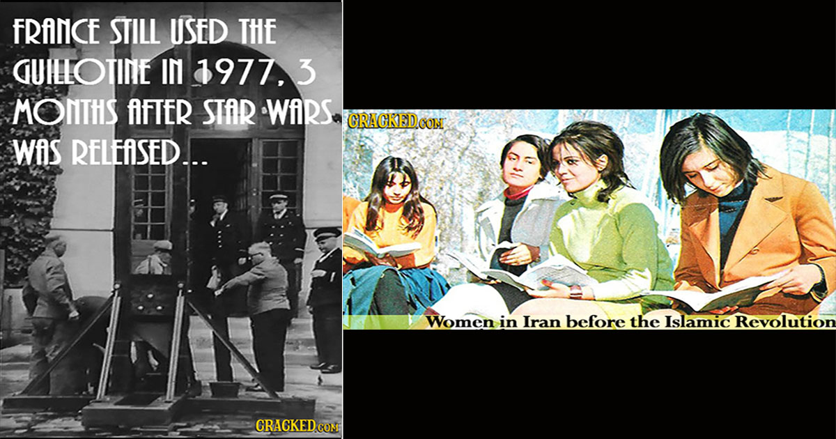 29 Historical (View-Shifting) Facts And Images