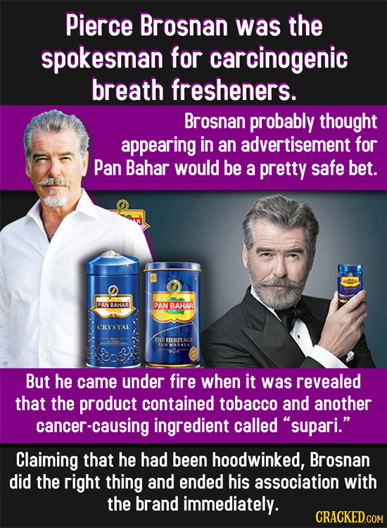 11 Super-Sketchy Products That Celebrities Actually Endorsed