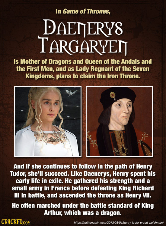 In Game of Thrones, DAENERYS TARGARYEN is Mother of Dragons and Queen of the Andals and the First Men, and as Lady Regnant of the Seven Kingdoms, plan