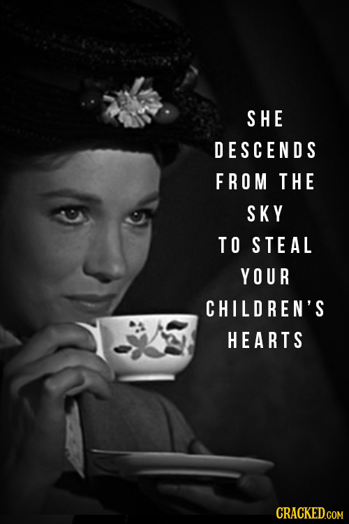 SHE DESCENDS FROM THE SKY TO STEAL YOUR CHILDREN'S HEARTS CRACKED.COM