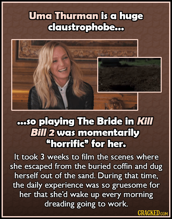 Actors Who Battled Their Worst Fears On The Job