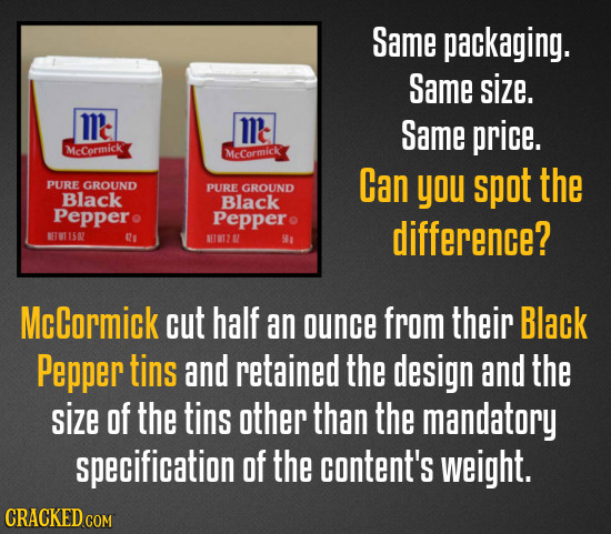 13 Products Companies (Sneakily) Cheapened Up