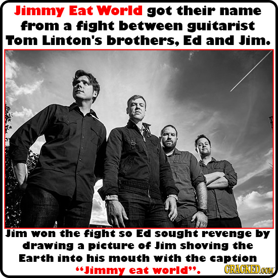 25 Weird Explanations Behind Famous Band Names