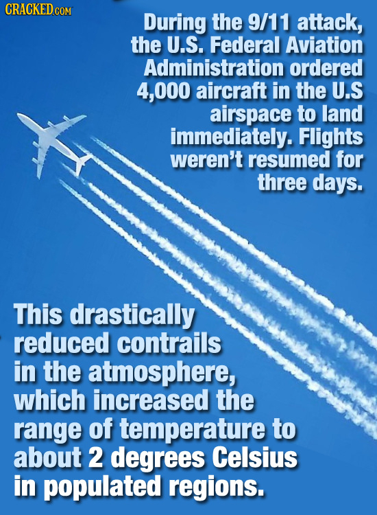 CRACKEDCON During the 9/11 attack, the U.S. Federal Aviation Administration ordered 000 aircraft in the U.S airspace to land immediately. Flights were