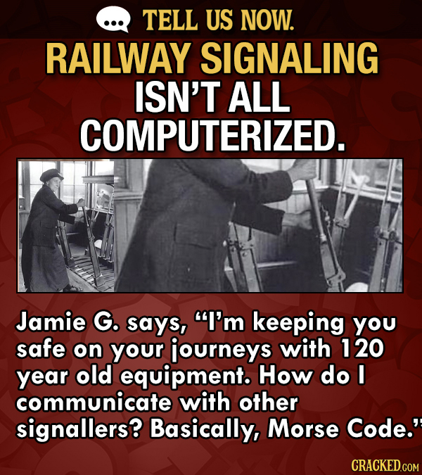 Tell Us Now: What About Your Job Surprises People?