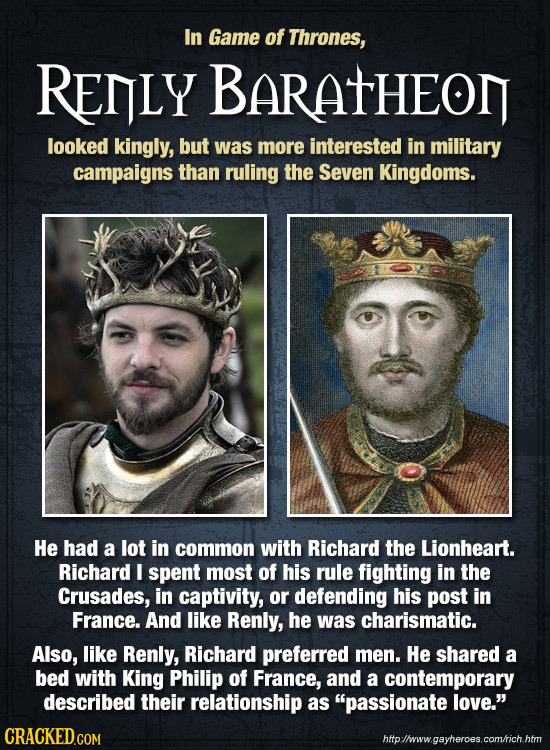 24 Insane Ways Game Of Thrones Is 'Based On A True Story'