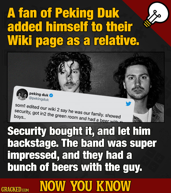 42 Random Bits of Trivia That Will Order the Most Expensive Thing on the Menu Then Never Return Your Brain’s Calls