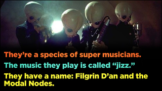 Two Truths and a Lie: The Star Wars Cantina Band