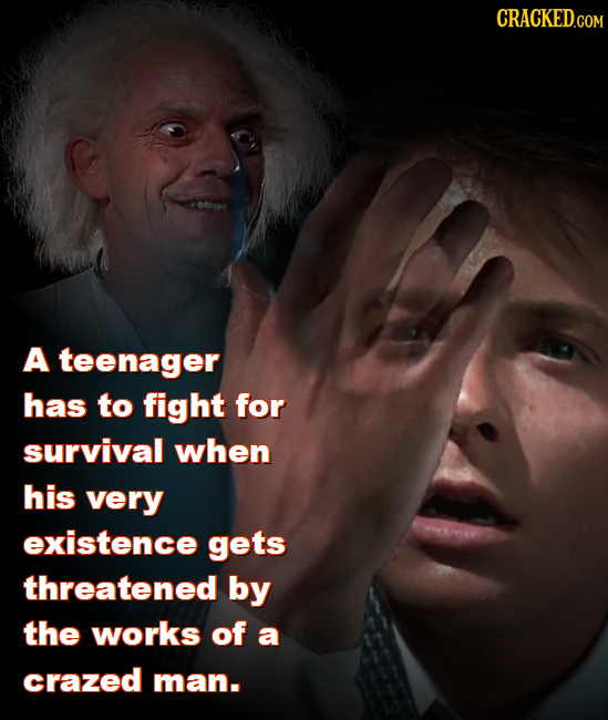 CRACKED.COM A teenager has to fight for survival when his very existence gets threatened by the works of a crazed man.