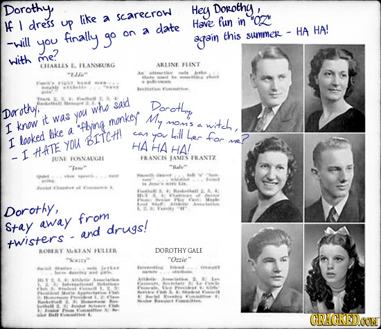 28 Yearbook Shots Fictional Characters Don't Want You to See