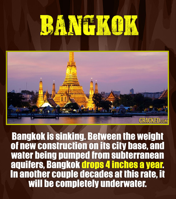 15 Places That Could Get Destroyed By Blockbuster-Grade Disasters Any Day Now