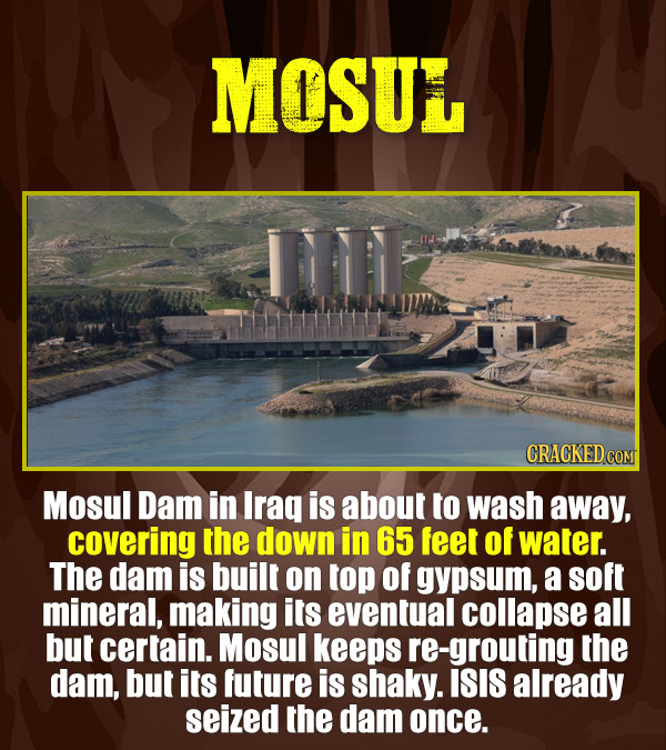 15 Places That Could Get Destroyed By Blockbuster-Grade Disasters Any Day Now