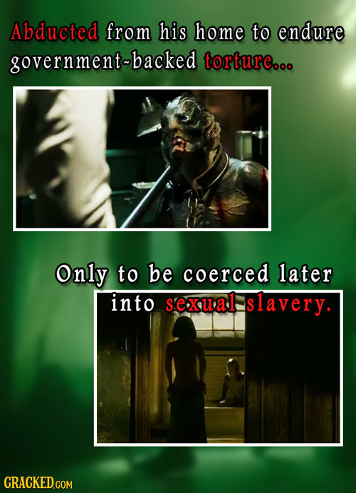 Abducted from his home to endure government-backed torture... Only to be coerced later into sexual slavery.