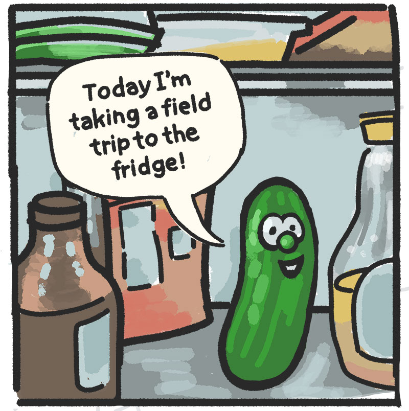 Today I'm field taking a trip to the fridge! 8D