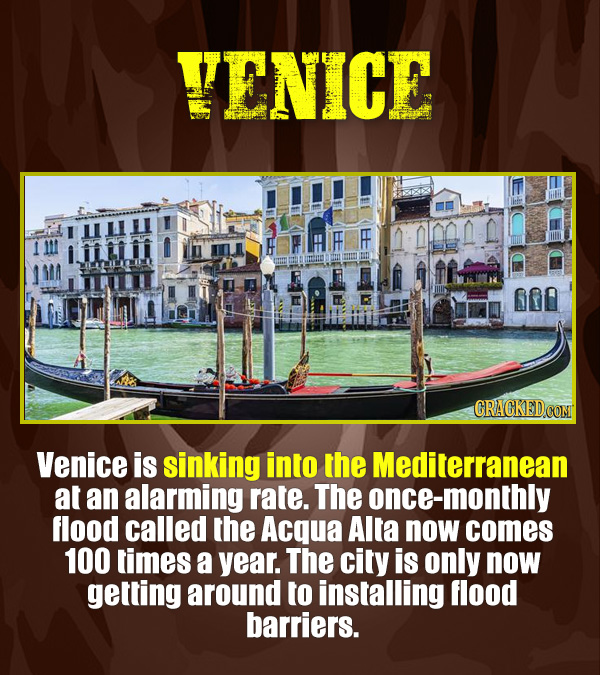 15 Places That Could Get Destroyed By Blockbuster-Grade Disasters Any Day Now