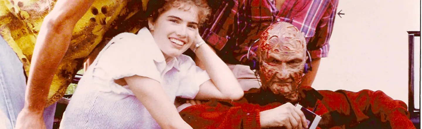 15 Behind-The-Scenes Photos That Make Horror Movies Less Scary