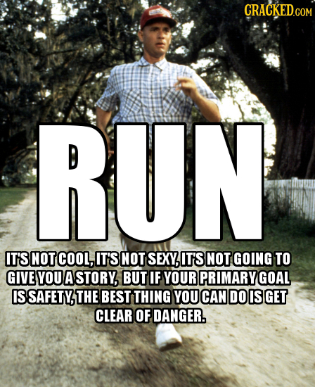 CRACKED RUN D IT'S NOT COOL, IT'S NOT SEXY, IT'S NOT GOING TO GIVE YOU A STORY, BUT IF YOUR PRIMARY GOAL IS SAFETY, THE BEST THING YOU CAN DO IS GET C