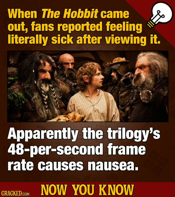 A 12-Pack Of Interesting Movie & General 'Now You Know' Facts