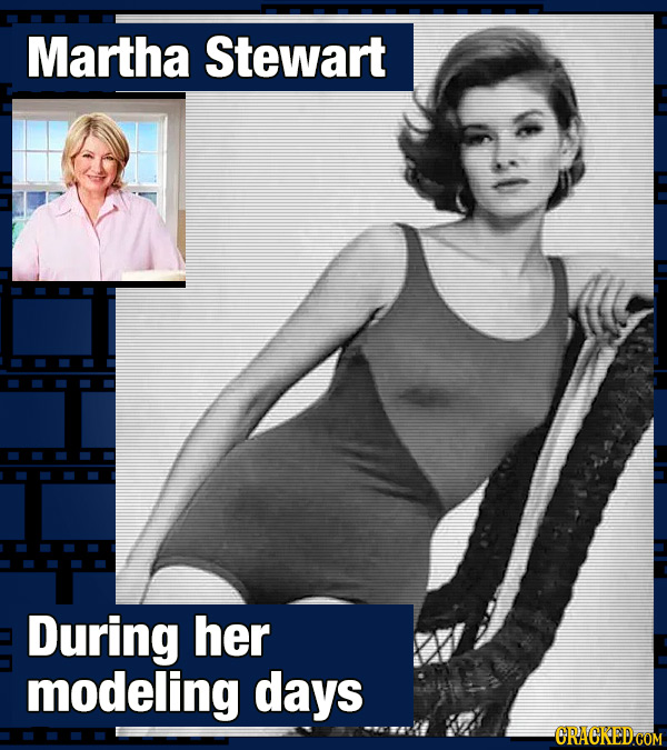 Martha Stewart During her modeling days ORACKEDCOM