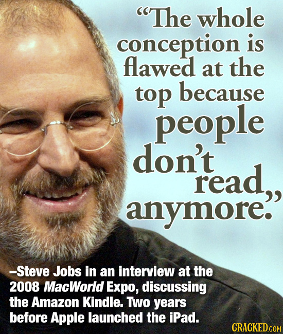 18 Dumb 'Smart' Things Famous People Said