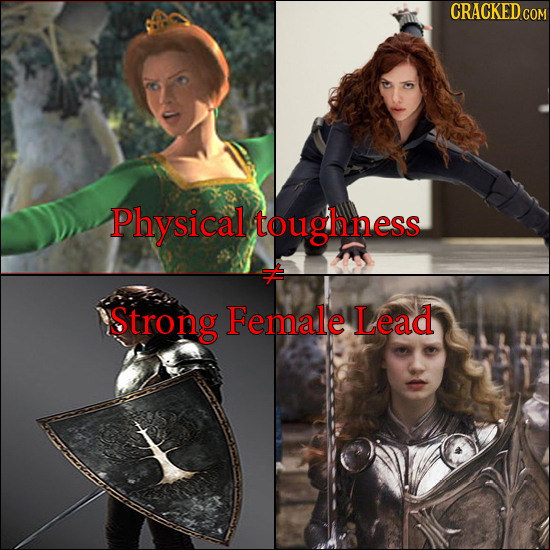 CRACKED cO COM Physical toughness Strong Female Lead