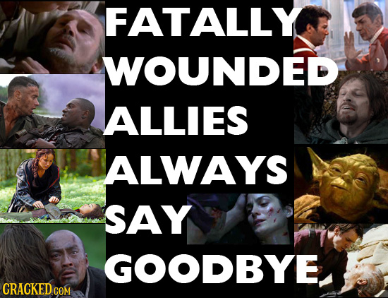 FATALLY WOUNDED ALLIES ALWAYS SAY GOODBYE CRACKED COM