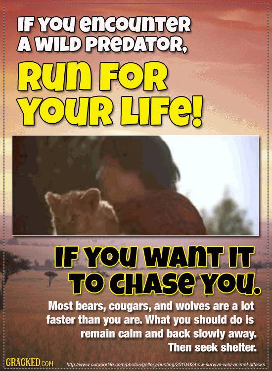 22 Movie Survival Tips (That Will Kill You)