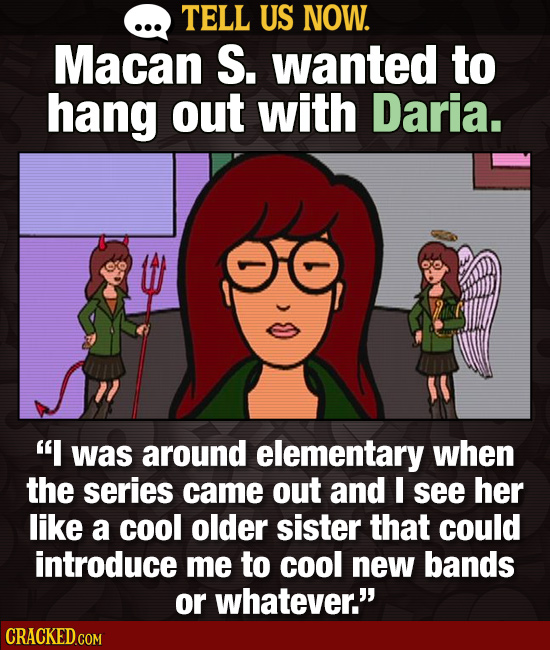 Tell Us Now: 22 Movie & TV Characters You Wanted To Hang Out With