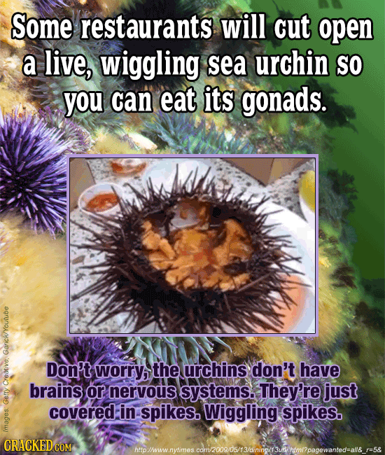 The 26 Most Terrifying Foods on Our Planet