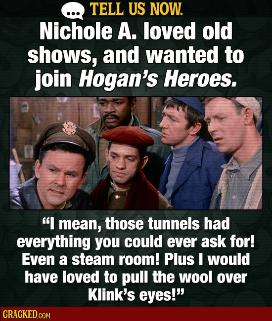 Tell Us Now: 22 Movie & TV Characters You Wanted To Hang Out With