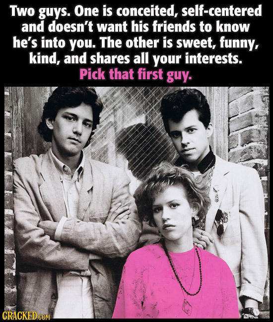 26 Famous Movies That Doled Out Terrible Romantic Advice