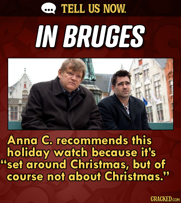 You Told Us: Your Unexpected Holiday Movie (That Isn't 'Die Hard')