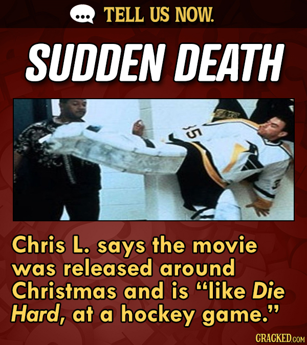 You Told Us: Your Unexpected Holiday Movie (That Isn't 'Die Hard')